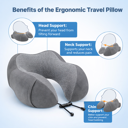 The AlignRest Travel Pillow